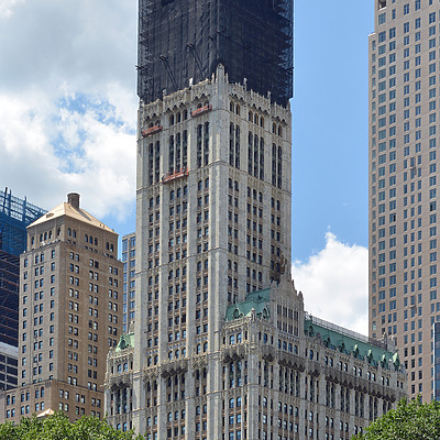 Woolworth Building by John W. Cahill