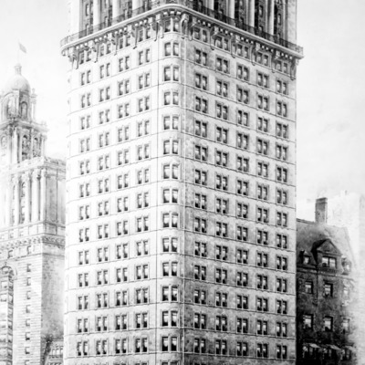 Hanover National Bank Building by Detroit Publishing Co.
