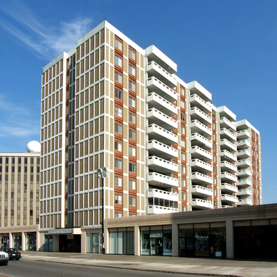 Provincial Towers Apartments by John Cahill