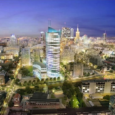Warsaw Spire by Ghelamco