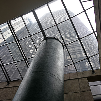 Detroit Marriott at the Renaissance Center by John W. Cahill
