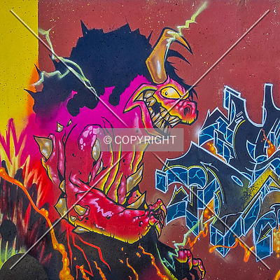 Saint Louis City Flood Wall (South Wall) by Ryan Hildebrand