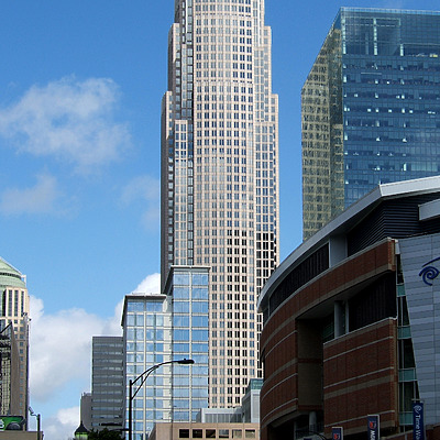 Bank of America Corporate Center by John Cahill
