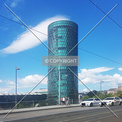 Westhafen Tower by Nephilim