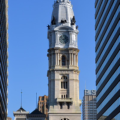 Philadelphia City Hall by John W. Cahill