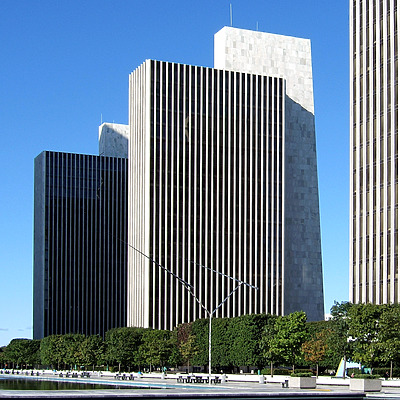 2 Empire State Plaza by John Cahill