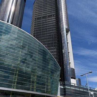 Renaissance Center 300 Tower by John W. Cahill