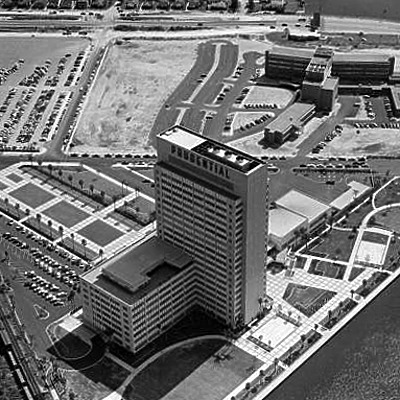 One Prudential Plaza by United States Public Domain/ Robert E. Fisher/ State Archives of Florida, Florida Memory