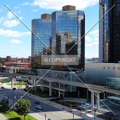 Renaissance Center 500 Tower by Nate Lindsey
