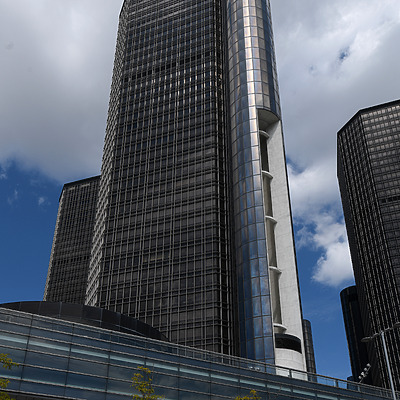 Renaissance Center 400 Tower by John W. Cahill