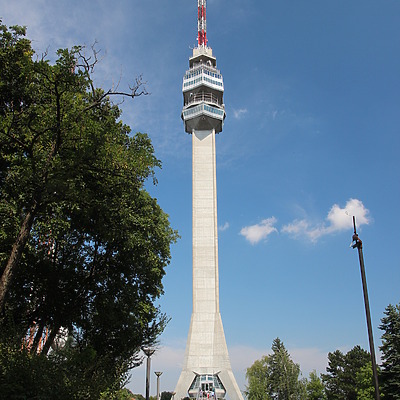 Avala TV Tower by Kjetil Balog