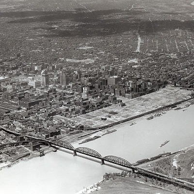 Gateway Arch by Missouri Historical Society Collections