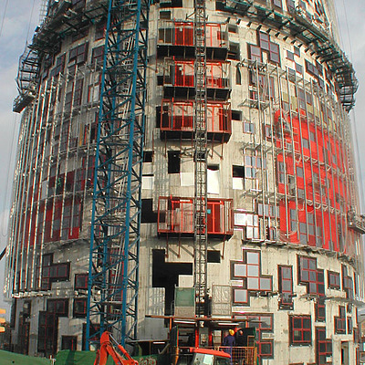 Torre Agbar by David Guija
