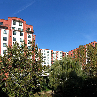 Merritt River Apartments by John Cahill