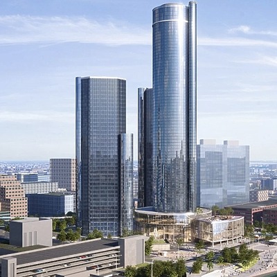 Detroit Marriott at the Renaissance Center by General Motors / Bedrock