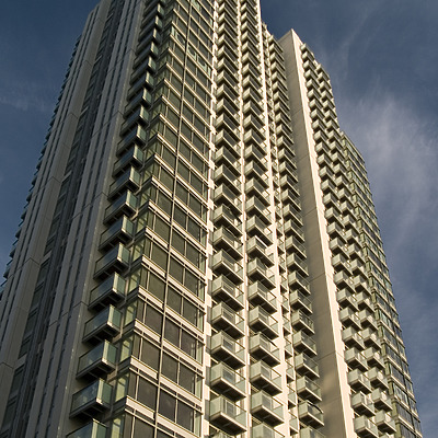 Pan Peninsula West Tower by Cesar Serrano