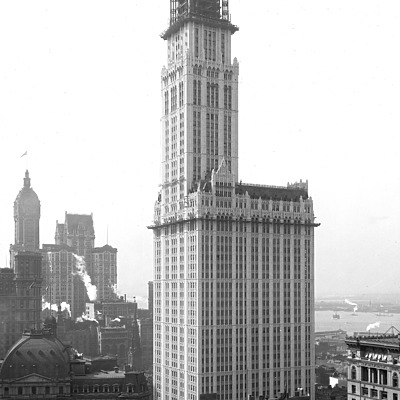 Woolworth Building by Detroit Publishing Co.