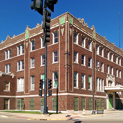 YMCA Building by Ryan Hildebrand