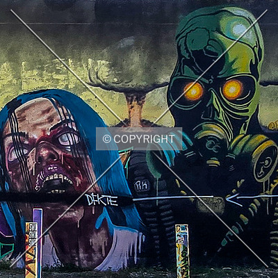 Saint Louis City Flood Wall (South Wall) by Ryan Hildebrand