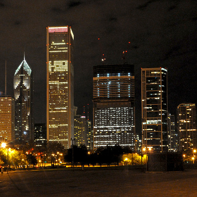 Blue Cross-Blue Shield Tower by Shawn Ursini