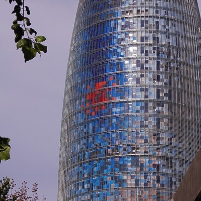 Torre Agbar by David Guija