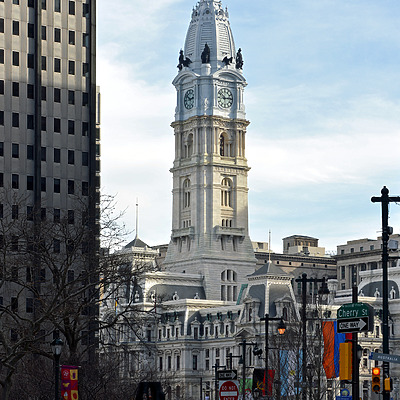 Philadelphia City Hall by John W. Cahill