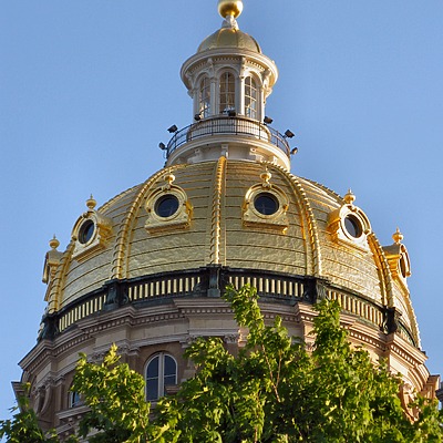 Iowa State Capitol by James Peacock