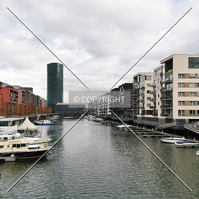 Westhafen Tower by Nephilim