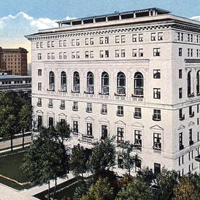 Detroit Athletic Club by Curt Teich & Co.