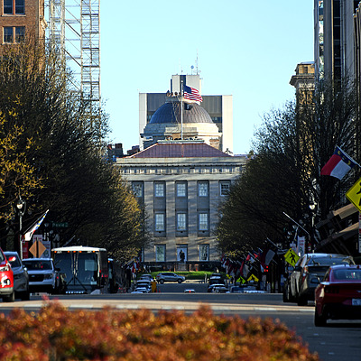 North Carolina State Capitol by John W. Cahill