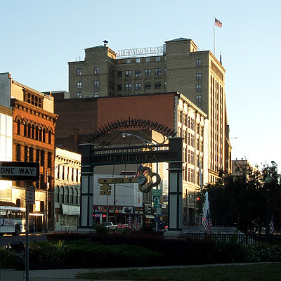 Adirondack Bank Building by John Cahill