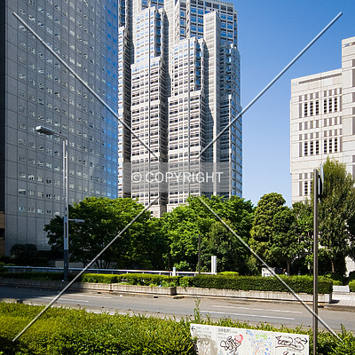 Tokyo City Hall Tower II by Serdica