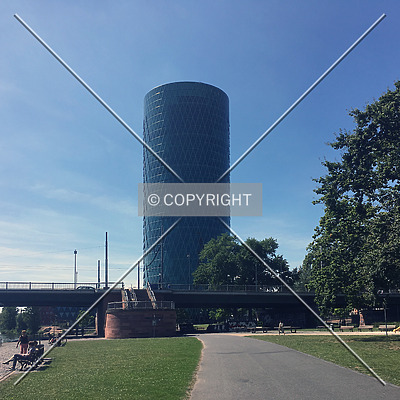 Westhafen Tower by Nephilim