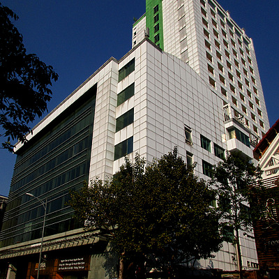 Green Plaza Hotel by Daniel Kieckhefer