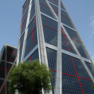 Puerta de Europa II by John Bek
