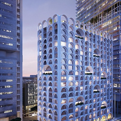 La Porte Bleue by Jean-Baptiste Pietri Architecte