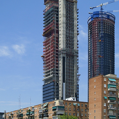 Torre Caja Madrid by Cesar Serrano