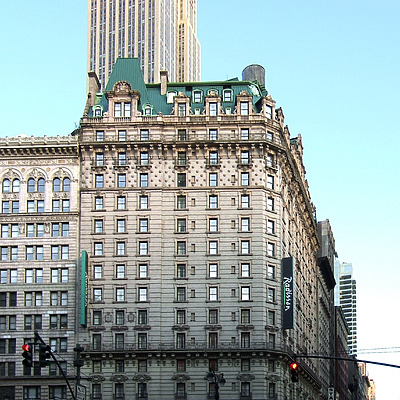 Radisson New York Hotel Martinique on Broadway by John W. Cahill