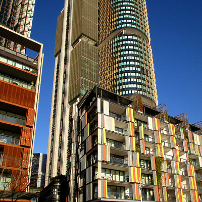 International Towers 3 by Daniel Kieckhefer