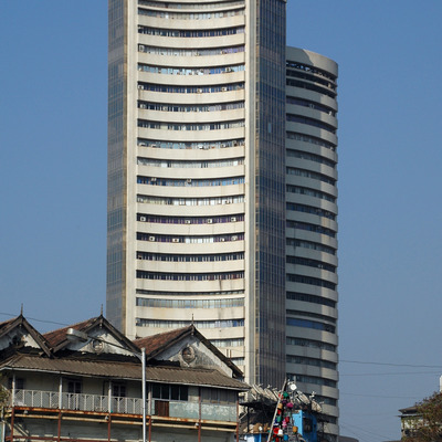 Phiroze Jeejeebhoy Towers by John Bek