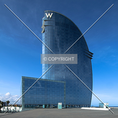 Hotel W Barcelona by Lukasz Krzewinski