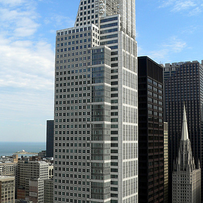 Chicago Title & Trust Building by B. Victor Adams