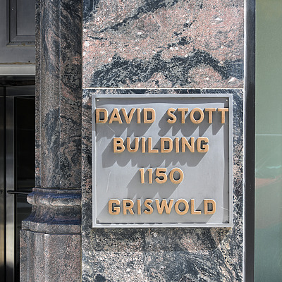 David Stott Building by John W. Cahill