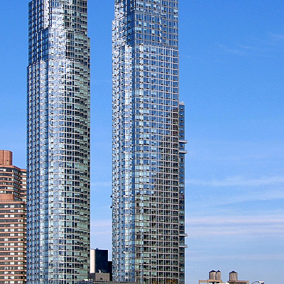 Silver Towers 1 by John Cahill