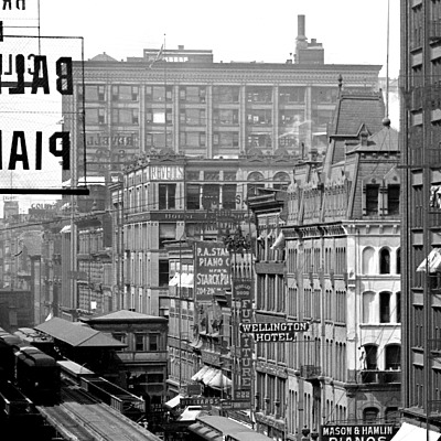 Sharp Building by Library of Congress, Prints and Photographs Division, Detroit Publishing Company