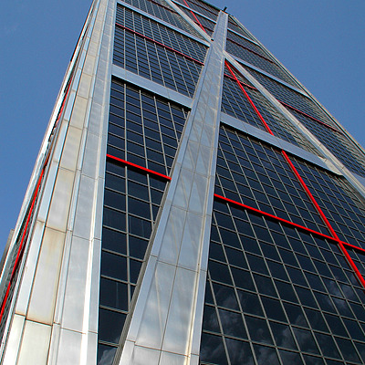Puerta de Europa II by John Bek