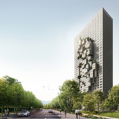 DTA Tower by MVRDV