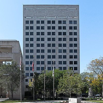 Indiana Government Center North by John W. Cahill