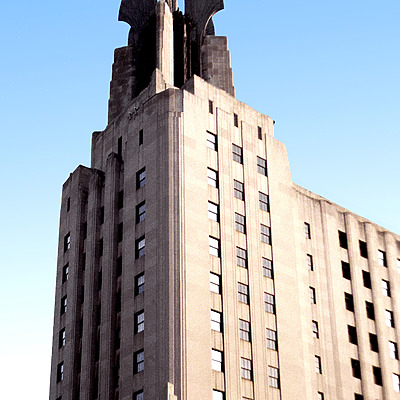 Times Square Building by John Cahill