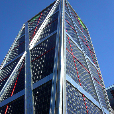 Puerta de Europa I by Cesar Serrano